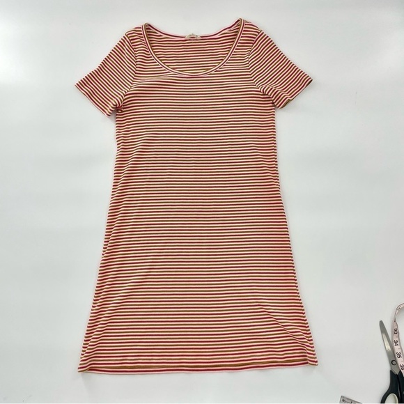 Madewell | Swingy Tee Dress in Stripe Pattern Cotton NWOT - Picture 3 of 10